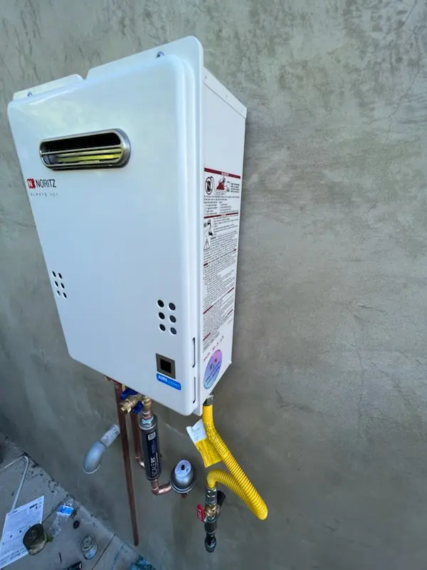 Tankless water heater installation for Beseck Lake homes